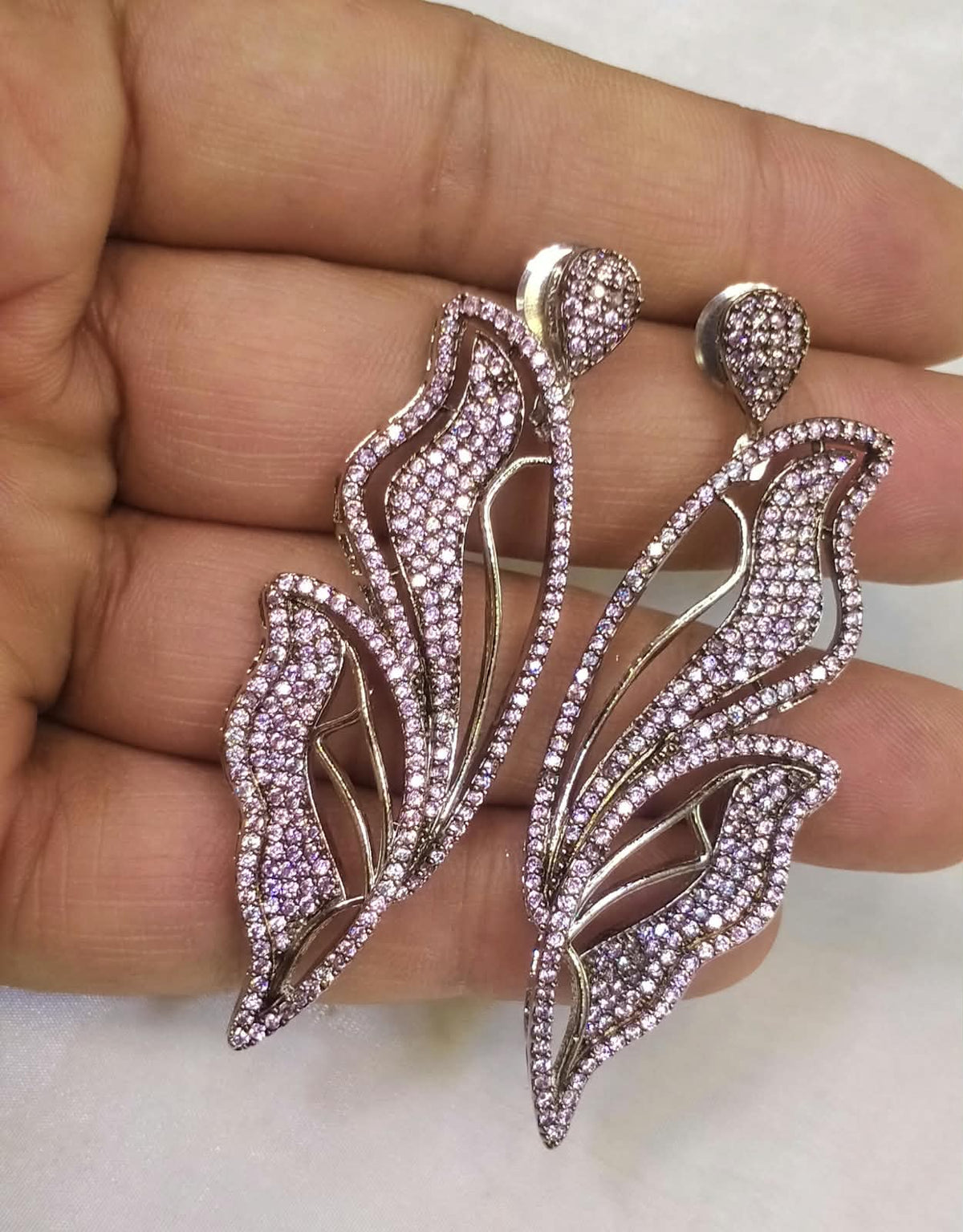 Butterfly earrings nino zircon
