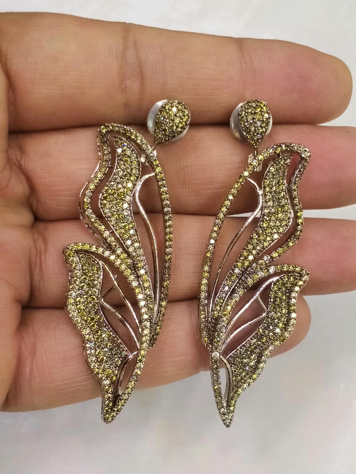 Butterfly earrings nino zircon