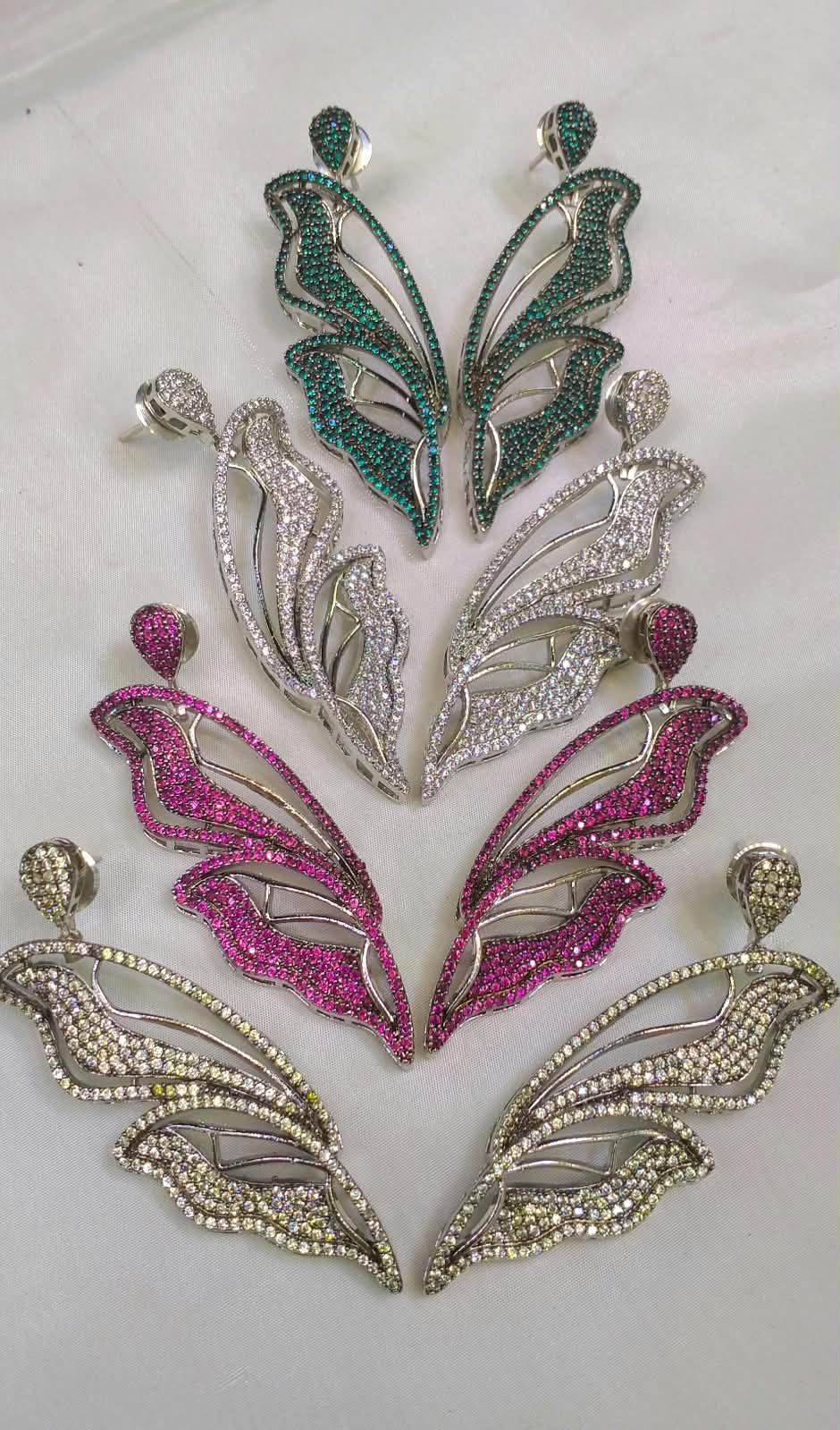 Butterfly earrings nino zircon