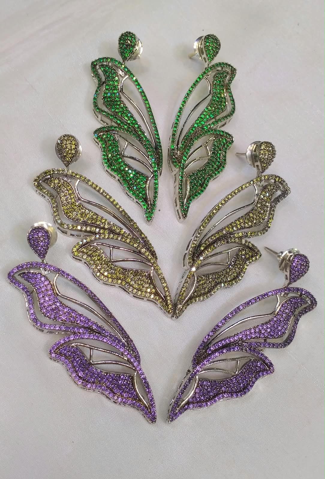 Butterfly earrings nino zircon