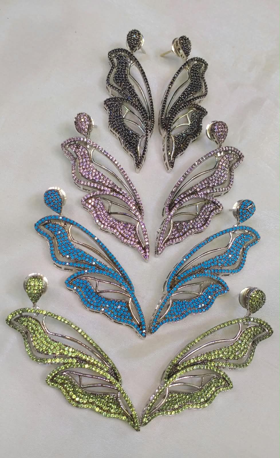 Butterfly earrings nino zircon