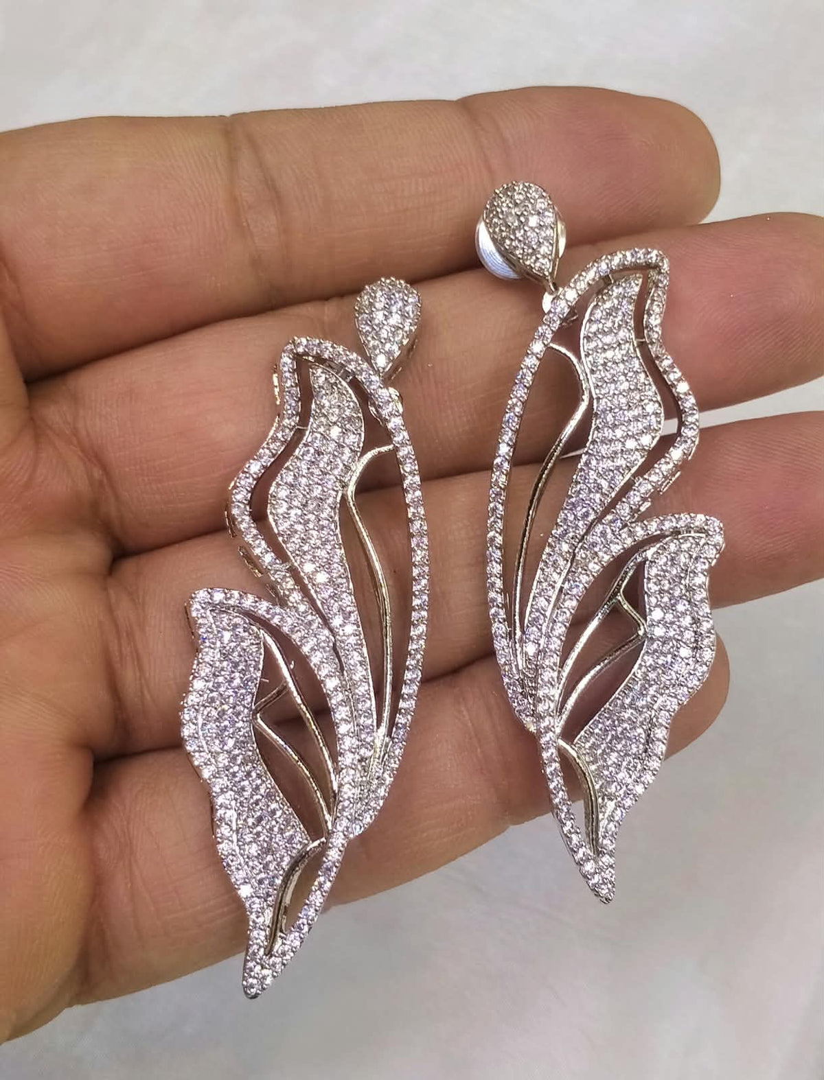 Butterfly earrings nino zircon
