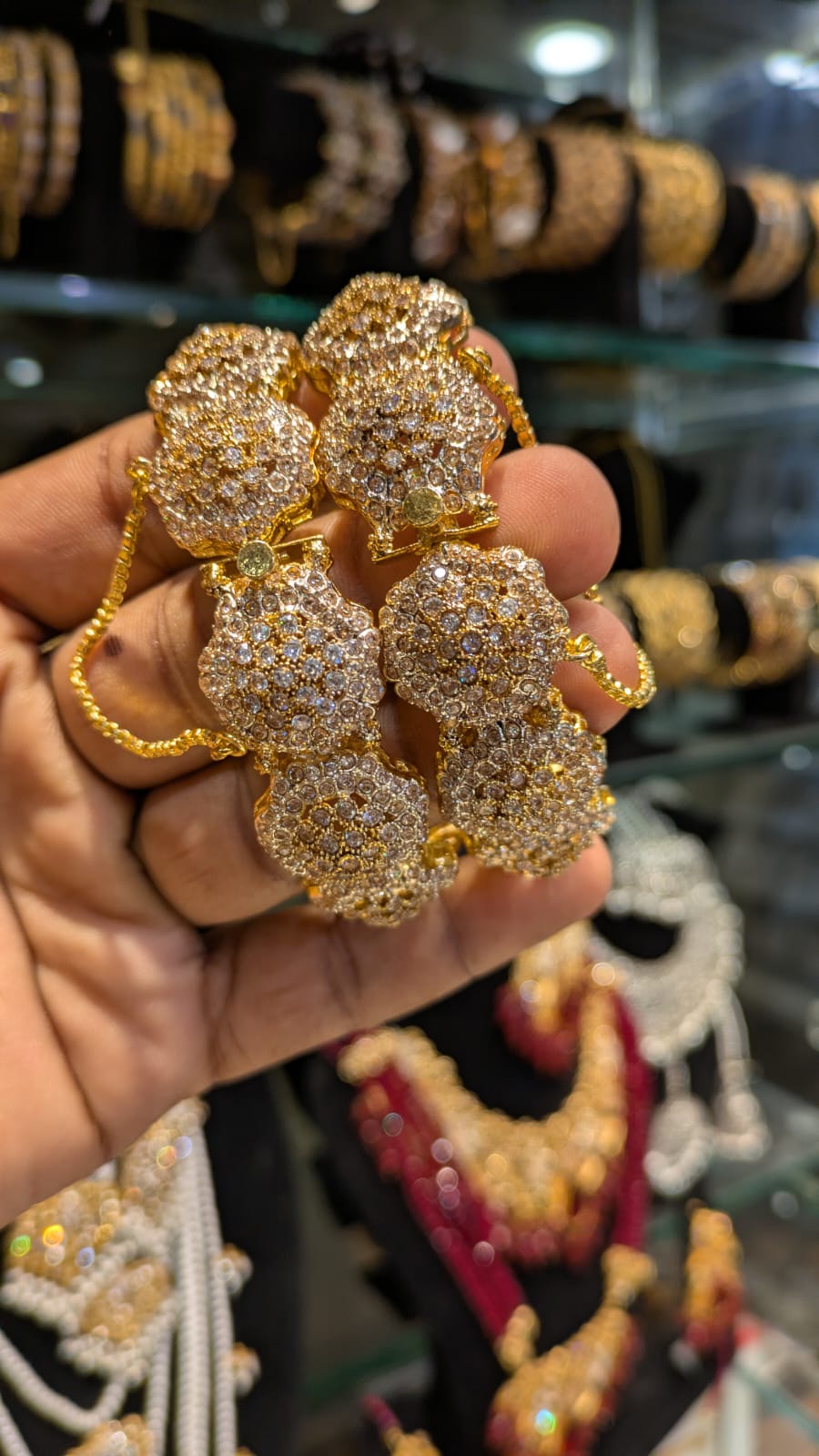 Most beautiful Zircon Bangles openable