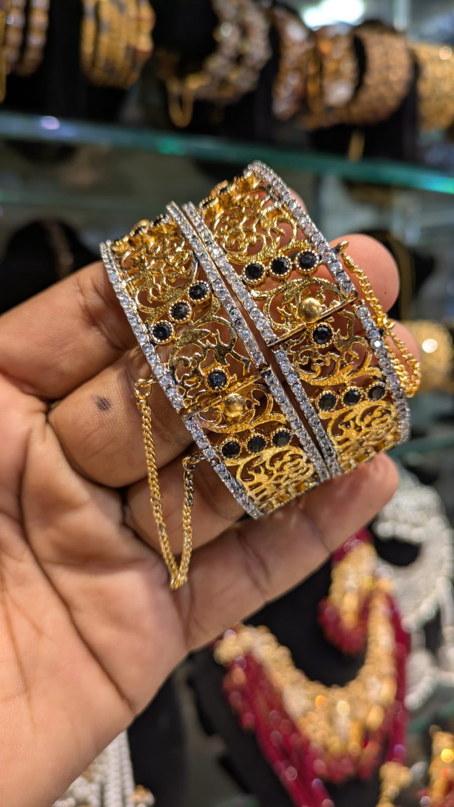 Most beautiful Zerkon Bangles openable