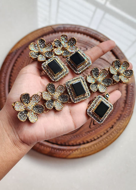 Designer collection Premium quality stone turkish chokkar set