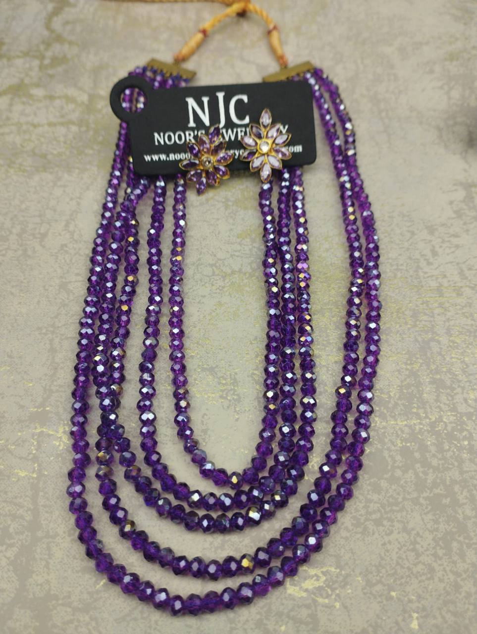 Purple Crystal Strings