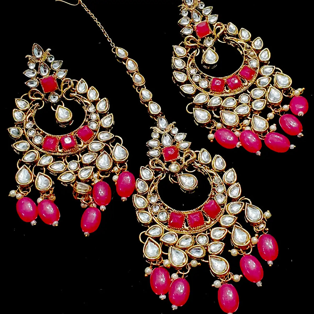balas earrings price in Pakistan njc-005 red
