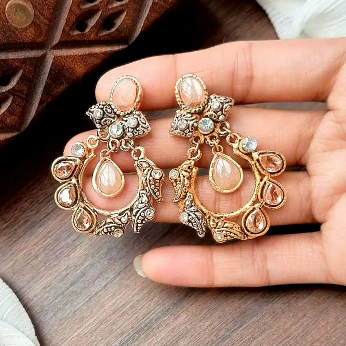 gold earrings design with price in pakistan njc-012 champion