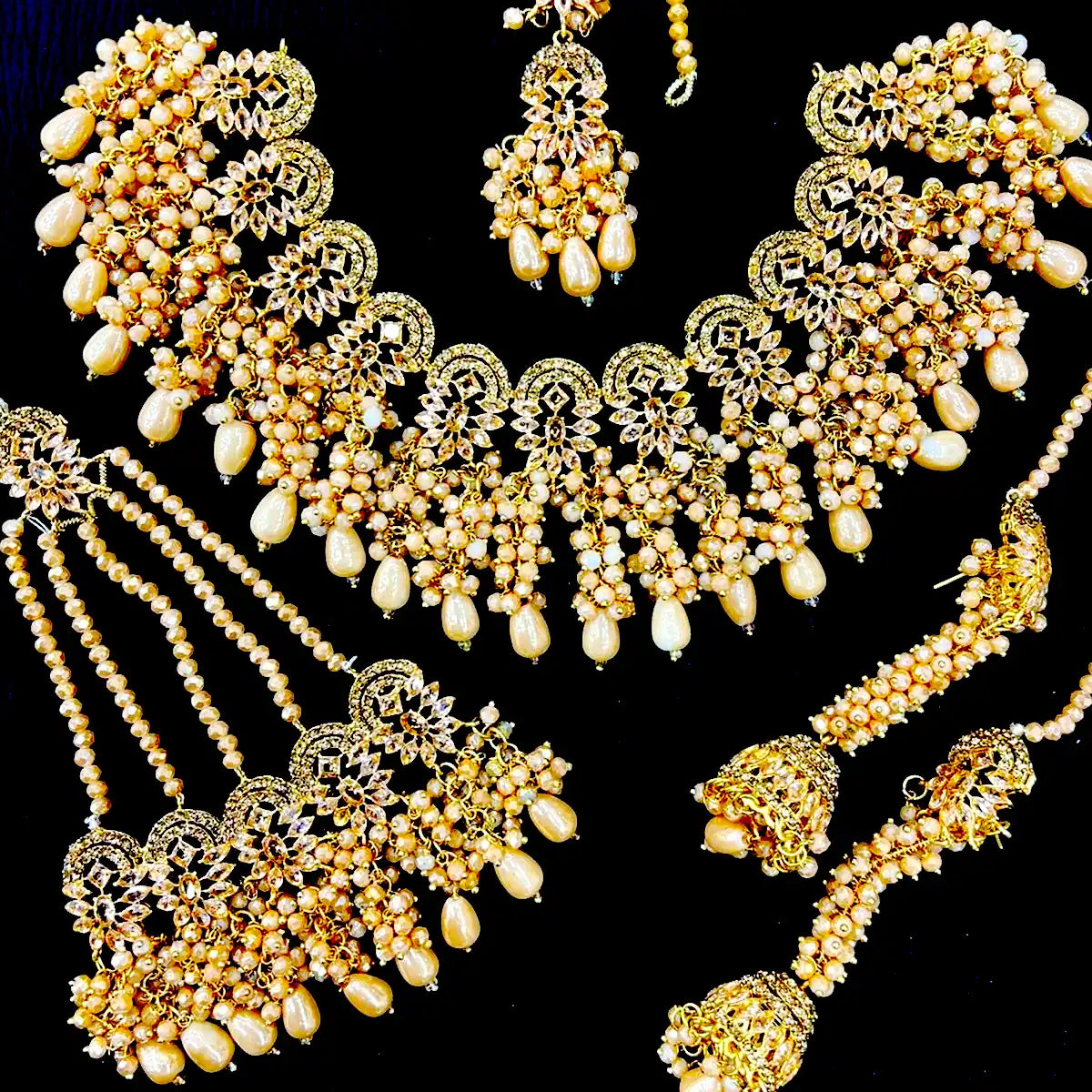 long necklace set jewellery njc-004 champion