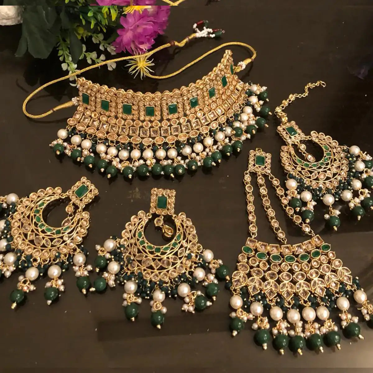 online jewellery stores in pakistan njc-021 green