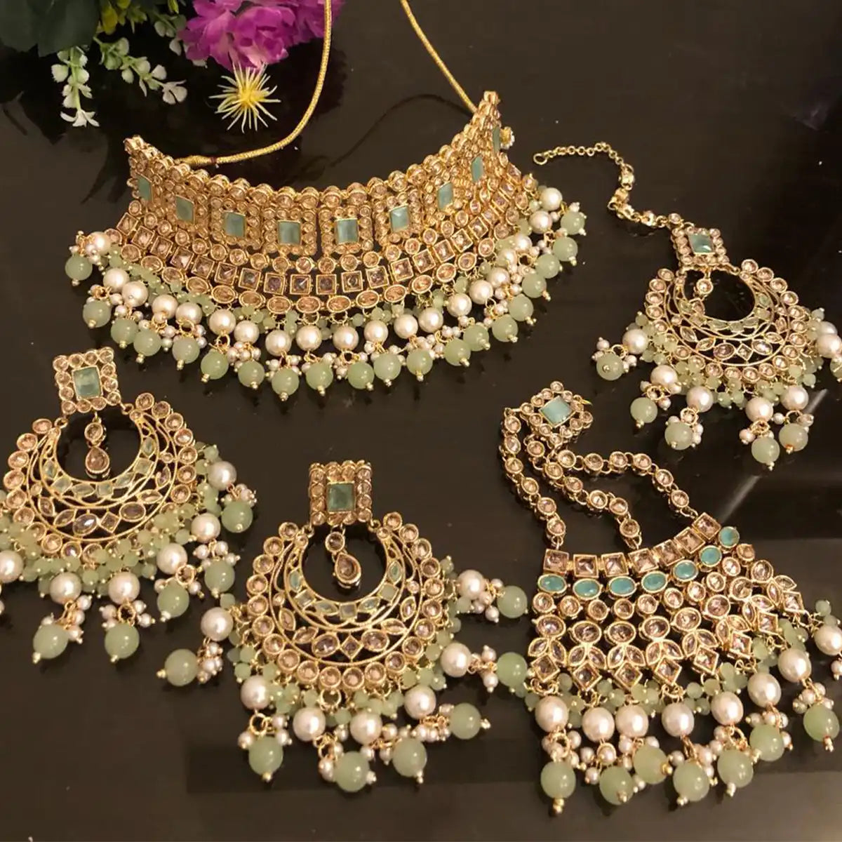 online jewellery stores in pakistan njc-021 sea green