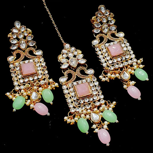simple daily wear gold earrings with price njc-002 multi color